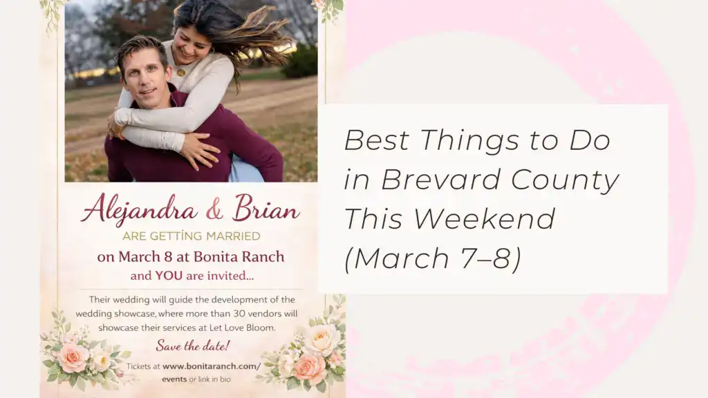 Live wedding showcase at Bonita Ranch Mediterranean wedding venue in Melbourne Florida